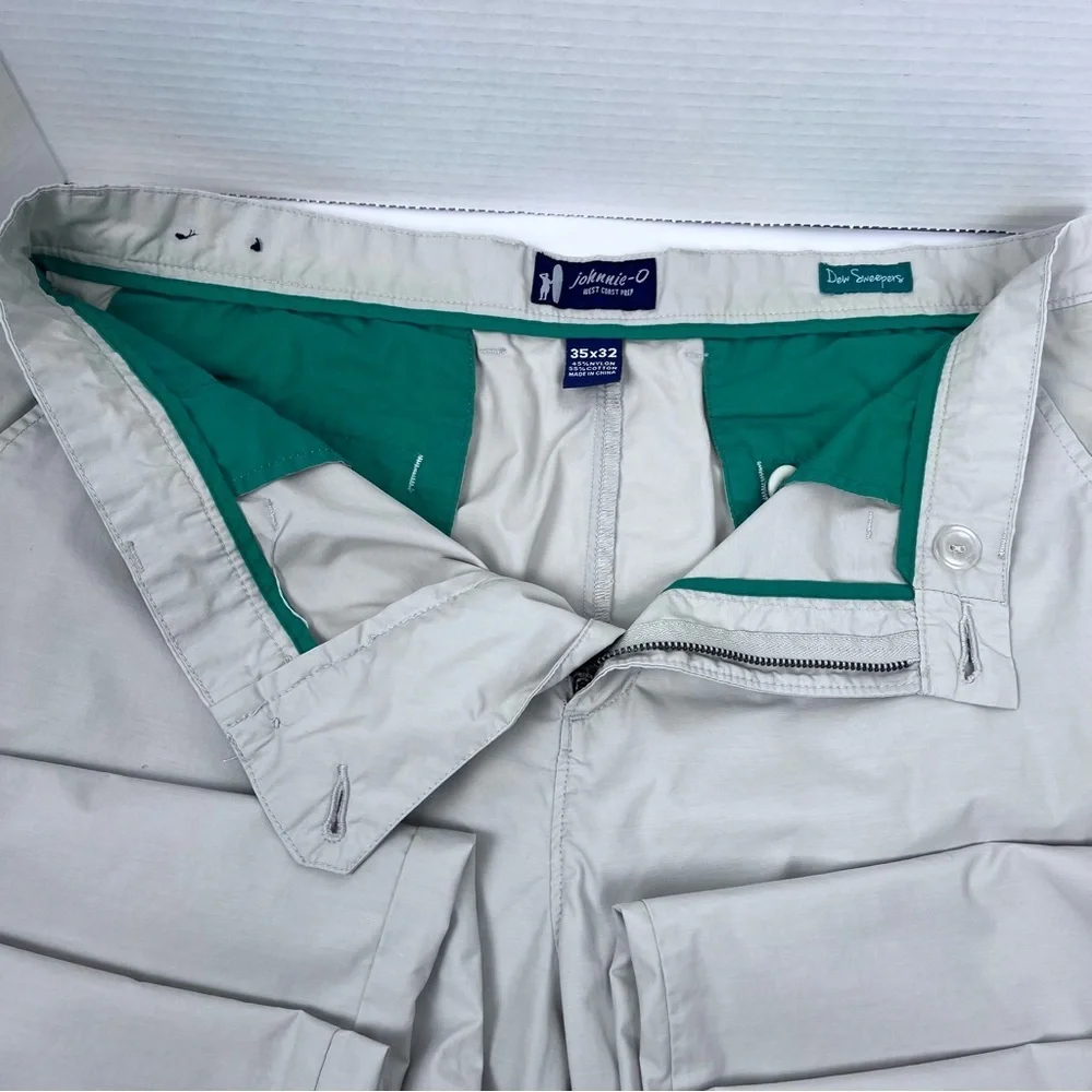 Johnnie O Men's Performance Dew Sweeper Golf Pants Size 35; Travel, Sports